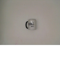 White drinking glass 