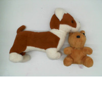 Set of 2 Dog Doll