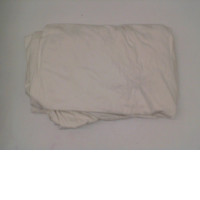 White 6-foot bed sheet 