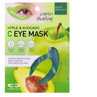 Set of 2 BABY BRIGHT APPLE & AVOCADO / LEMON & VITC C EYE MASK 3.5G