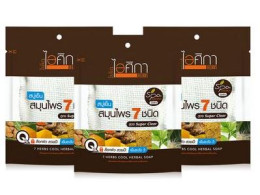 Set of 6 Isika Herbs 7 Herbs Cool Herbal Spa Soap 70g Set of 6 Isika Herbs 7 Herbs Cool Herbal Spa Soap 70g