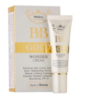 Set of 2 Expires 2026 Mistine BB Gold Wonder Cream Mistine Gold size 15 grams SPF30 PA+++, BB Mousse EXP 11/2025