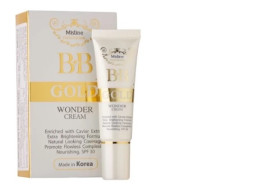 Set of 2 Expires 2026 Mistine BB Gold Wonder Cream Mistine Gold size 15 grams SPF30 PA+++, BB Mousse EXP 11/2025