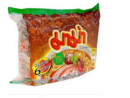 Mama instant noodles, braised duck flavor, 55 grams (pack of 6) 