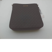 Michael Kors Jet Set Large  Bag Crossbody Black MK Signature