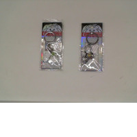 Set of  2 Singapore souvenir key chain