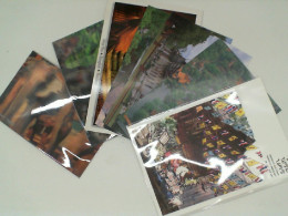 Set of 7 Thailand travel postcards 