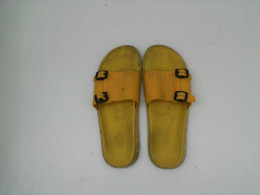 Yellow men's sandals
