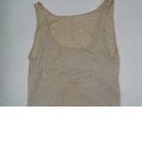 Men's off-white tank top  Size L