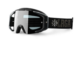 Loose Riders C/S Goggle Silver Smoke Mirror, black  