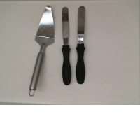 Set of 3 Spatula, cream spreader