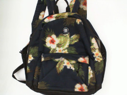 Black patterned backpack 
