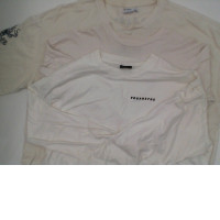 Set of 3 White long-sleeved round neck shirt Set of 3 White long-sleeved round neck shirt