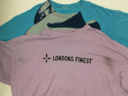 Set of 2 Blue round neck t-shirt