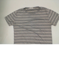 Light grey round neck t-shirt 