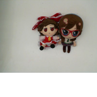 Set of 2 Anime dolls