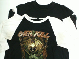 Set of 2 Black long-sleeved round neck shirt with white sleeves 