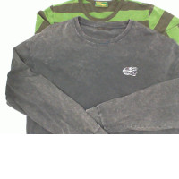 Set of 2 Long sleeve round neck shirt