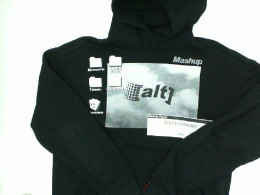 Black hooded sweatshirt 