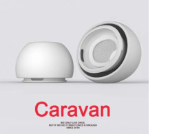Set of 2 Caravan Crew for Air pods Pro Buds Replacement white silicone for Air pods Pro eartips Airpods Pro