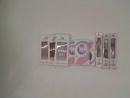 Set of 9  Birthday candles 