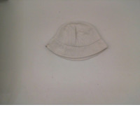 White children's sun hat 