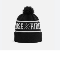Pom Beanie black from Loose Riders Pom Beanie black from Loose Riders