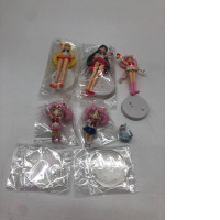 Set of 5 mini figures Sailor Moon + Cat