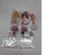 Set of 5 mini figures Sailor Moon + Cat
