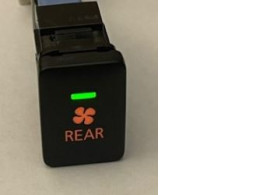 Set of 3 Button for turning on the fan in the car 7845A048