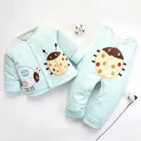  Newborn dress for baby boy and Girl, 2 piece warm set