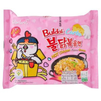 Set of 3 Samyang Hot Chicken Ramen Carbonara Flavor 130G. 