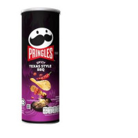  Pringles Potato crisps spicy texas style BBQ flavour 102 g 