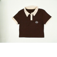 Women's brown polo shirt Size XS Women's brown polo shirt Size XS