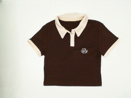 Women's brown polo shirt  Size XS  