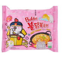 Set of 2 Samyang Hot Chicken Ramen Carbonara Flavor 130G. 