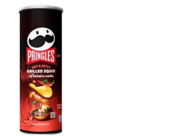 Pringles Potato Crisps, Spicy Grilled Squid Flavor Pringles Potato Crisps, Spicy Grilled Squid Flavor