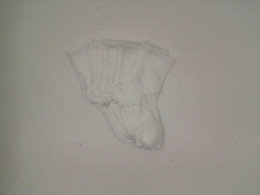 Set of 5 White ankle socks 