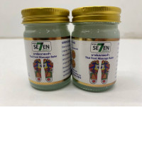 Set of 2 Green Seven Foot Massage Balm