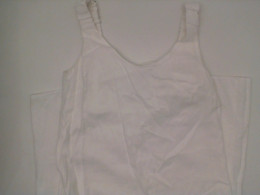 Long white dress Size  L