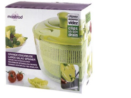 Mastrad Large Salad Spinner, Vegetable & Fruit Spinner 