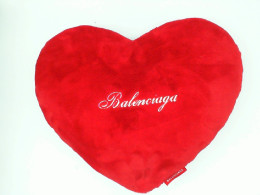 Red heart shaped pillow Red heart shaped pillow