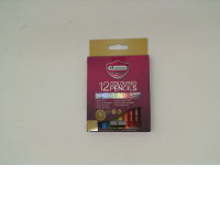 12 coloured pencils 