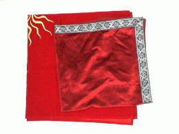 Set of 2 Red tablecloth 