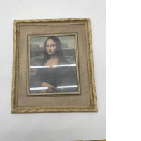 Wall picture with frame