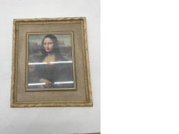 Wall picture with frame