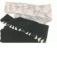 Set of 2 Black and grey sports pants