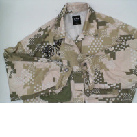 Women's long-sleeved camouflage shirt Women's long-sleeved camouflage shirt