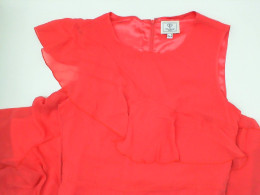 Women's red long dress