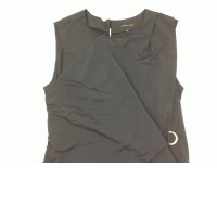 Women's blue sleeveless shirt